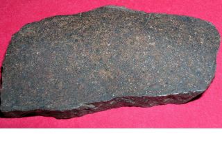 JaH 073 meteorite: 25.  0 gram polished slice 2