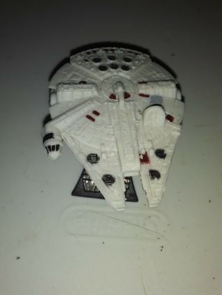 Star Wars Millenium Falcon Micro Machines With Collectors Stand