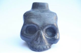1st Nations Music Aztec Death Whistle Black Clay Produces Most Frightening Sound