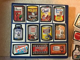 41 Vintage Topps Chewing Gum Wacky Packages Stickers 3