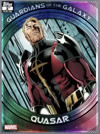 Topps Marvel Collect Rare Guardians Of The Galaxy Quasar Digital