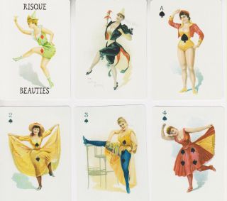 Risque Beauties Pin Up Playing Cards