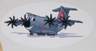 2018 Raf 100th Anniversary Royal Air Force Airbus A400m Atlas C.  1 Sticker