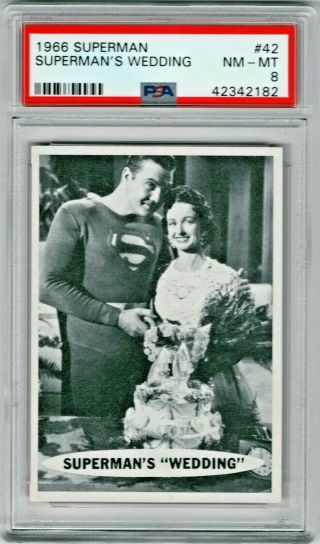 1966 Topps Superman 42 Superman 