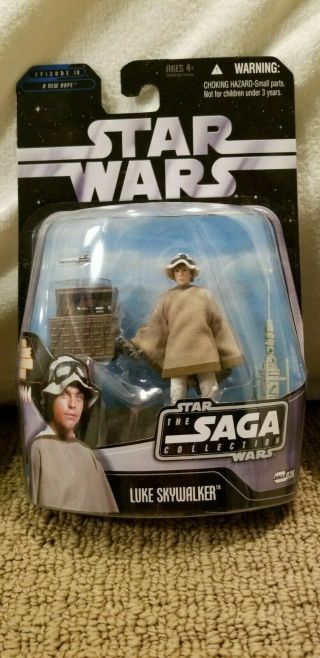 Star Wars Saga 3.  75 " Luke Skywalker Farmboy 36 (can Also Ship Loose)