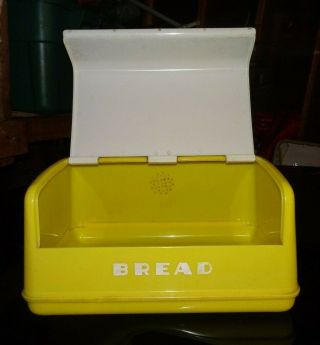 Vintage Lustro Ware Bread Box 