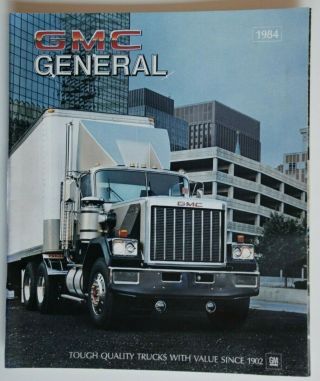 Gmc General Trucks 1984 Dealer Brochure - English - Canada