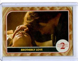 2019 Topps Stranger Things 2 Brotherly Love St - 85 Waffle Parallel /11