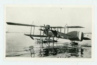 Photograph Of Short Type 320 - Rnas - Italy C.  1917