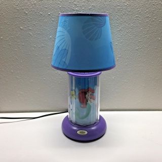 Disney Little Mermaid Special Edition Lamp Night Light Rotary Stand King America