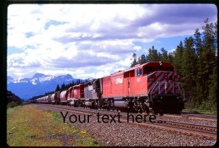 B382 Orig.  Slide Cp Rail 9017 Eldon,  Alberta On 6 - 14 - 97