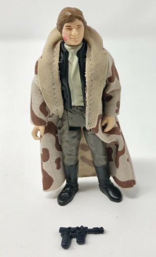 Star Wars - Vintage - Han Solo (trench Coat) - Loose - Complete - Kenner - 1984