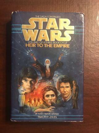 Star Wars Heir To The Empire By Timothy Zahn (first Edition)