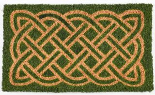 Door Mats - Celtic Knot Doormat - 18 " X 30 " - Coir Door Mat - Irish Welcome Mat