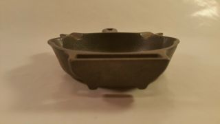 Vintage Griswold Mini Frying Pan Ashtray & Match Holder 570 A Quality Ware 6