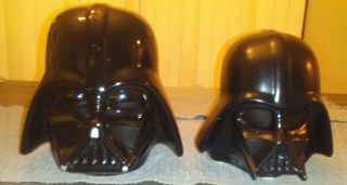 Star Wars Darth Vader 8 " Ceramic Cookie Jar & 7 " F.  A.  B Starpoint Coin/piggy Bank