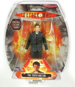 Doctor Who Bbc Tenth Doctor Figure Poseable Action Figure David Tennant
