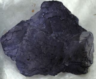Great Purple Fluorite Crystal Cluster From Mexico