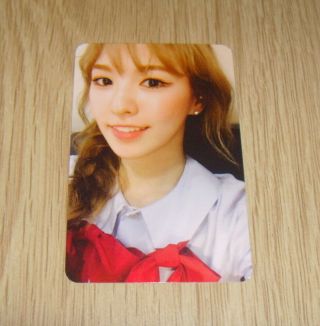 Red Velvet 1st Album The Red Wendy Photo Card Dumb Dumb Official K Pop