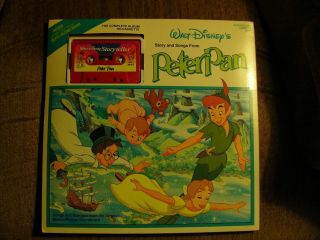Walt Disney Storyteller Peter Pan Cassette & Read - A - Long Book