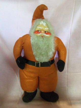 Vintage Plush Santa