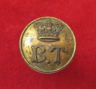 Board Of Trade Victorian Gilt Button Pre - 1902