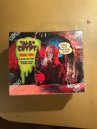 Rare 1993 Tales From The Crypt Factory Card Box