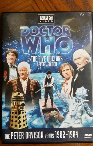 Doctor Dr Who The Five Doctors Special [1983] Story 130 (dvd,  2001) Us/region 1