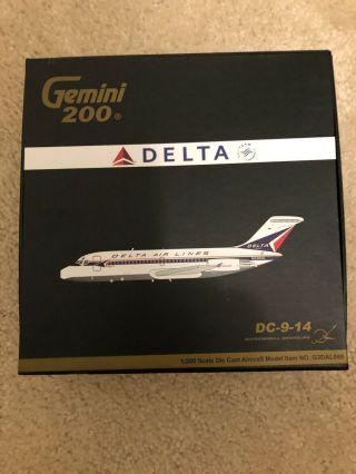 Gemini Jets 1:200 Delta Douglas Dc - 9 - 14 Widget N3304l G2dal069