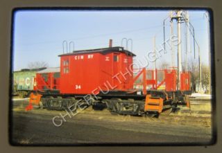 1973 Koda Slide C&im Chicago Illinois Midland 34 Transfer Caboose X23