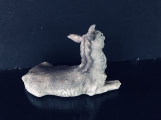 Grandeur Noel Resting Donkey 5”h nativity replacement Christmas figure porcelain 3