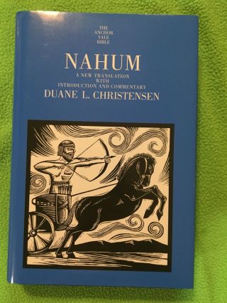 Nahum - The Anchor Bible - Duane L Christensen - Doubleday