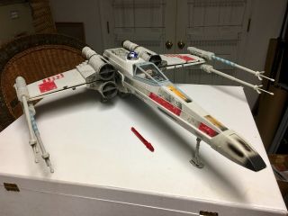 Hasbro Kenner Star Wars X - Wing Fighter Potf Electronic Fx All Parts