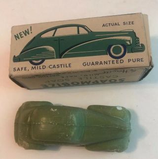 Vintage Soapmobile Castile Soap Car Shaped Ex Automobile 1940s - 50s