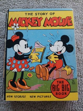 The Story Of Mickey Mouse And The Smugglers The Big Big Book 4062