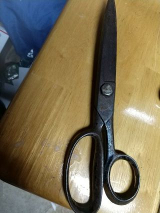 Vintage Clauss Molybdenum 10 " Shears Or Scissors
