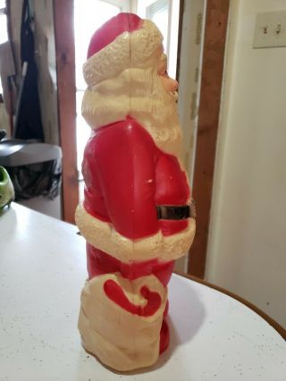 Vintage Santa Blow Mold 13 