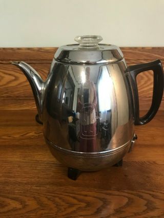 Vintage GE General Electric 8 Cup Automatic Percolator 13P30 Great 2