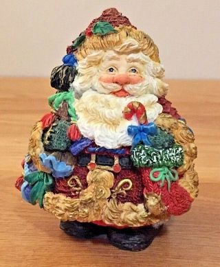 Crinkle Claus Jolly St.  Nick Figurine 1995 By Possible Dreams 659012