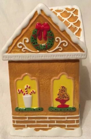 Cheryl ' s Gingerbread House cookie jar 4