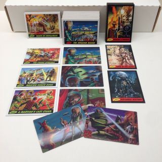 Mars Attacks Heritage (topps/2012) Complete Card Set W/ All 30 Chase Cards (85)