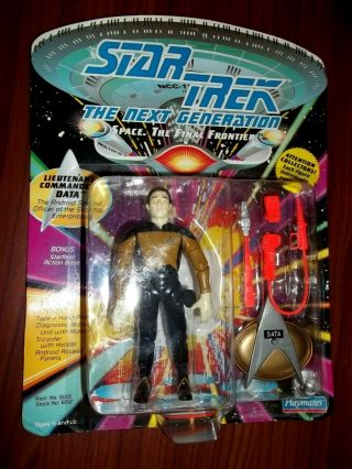 1992 Star Trek Tng Playmates 5 " Lt.  Commander Data Figure -