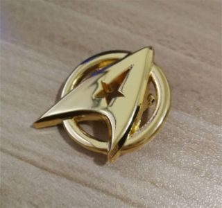 Star Trek Alloy Plated Starfleet Communicator Cosplay Badge Brooch Pin