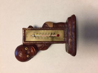 Vintage 1949 " Diaper Dan " Black Americana Boy Thermometer Multi Products