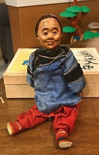 Antique/ Vintage Chinese Composition Character Doll 2