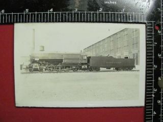 Vintage Builders Photo Of Delaware & Hudson Railroad 4 - 8 - 0 Locomotive 503 D&h