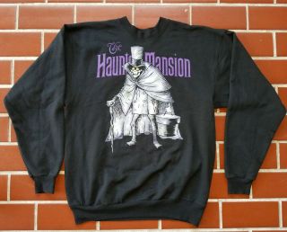Walt Disney World The Haunted Mansion Crewneck Sweater Sweatshirt Size Medium