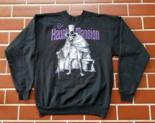 Walt Disney World The Haunted Mansion Crewneck Sweater Sweatshirt Size Medium 2
