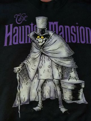 Walt Disney World The Haunted Mansion Crewneck Sweater Sweatshirt Size Medium 3