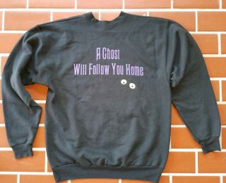 Walt Disney World The Haunted Mansion Crewneck Sweater Sweatshirt Size Medium 5